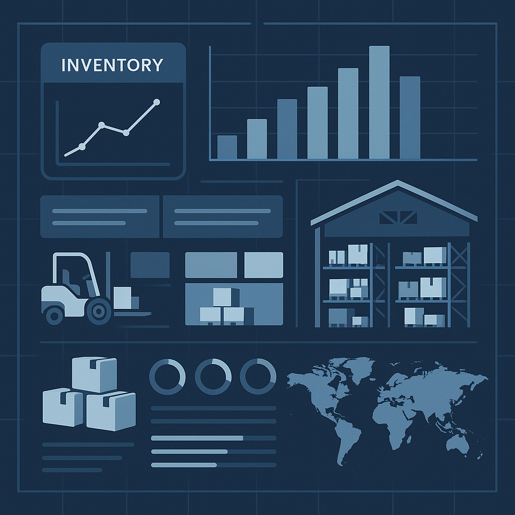 digital warehouse dashboard interface - eNSYNC Solutions - Enterprise Software Experts ifs implementation