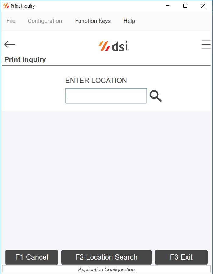 ifs Print Inquiry