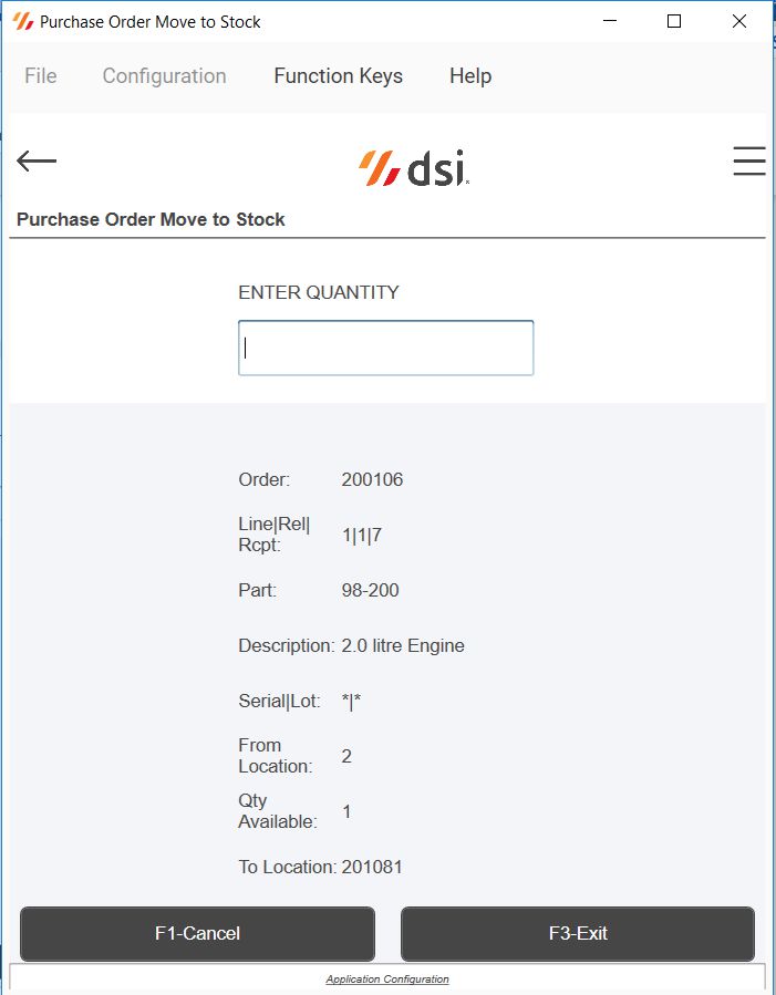 ifs Purchase Order